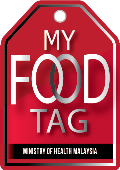 Logo MyFoodTag Kementerian Kesihatan Malaysia
